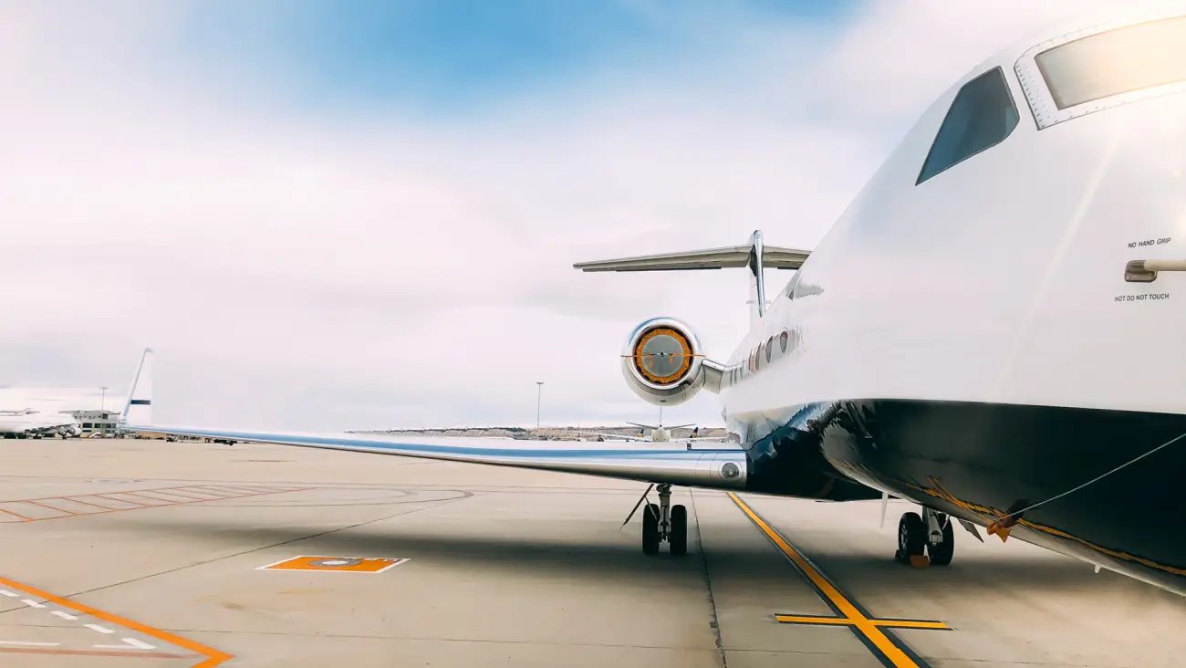 Private jet travel for luxury villa guests in Mykonos