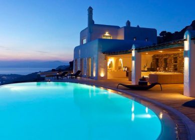 Villa Alamanda luxury villa in Tourlos, Mykonos